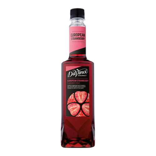 European Strawberry Syrup - DaVinci Gourmet